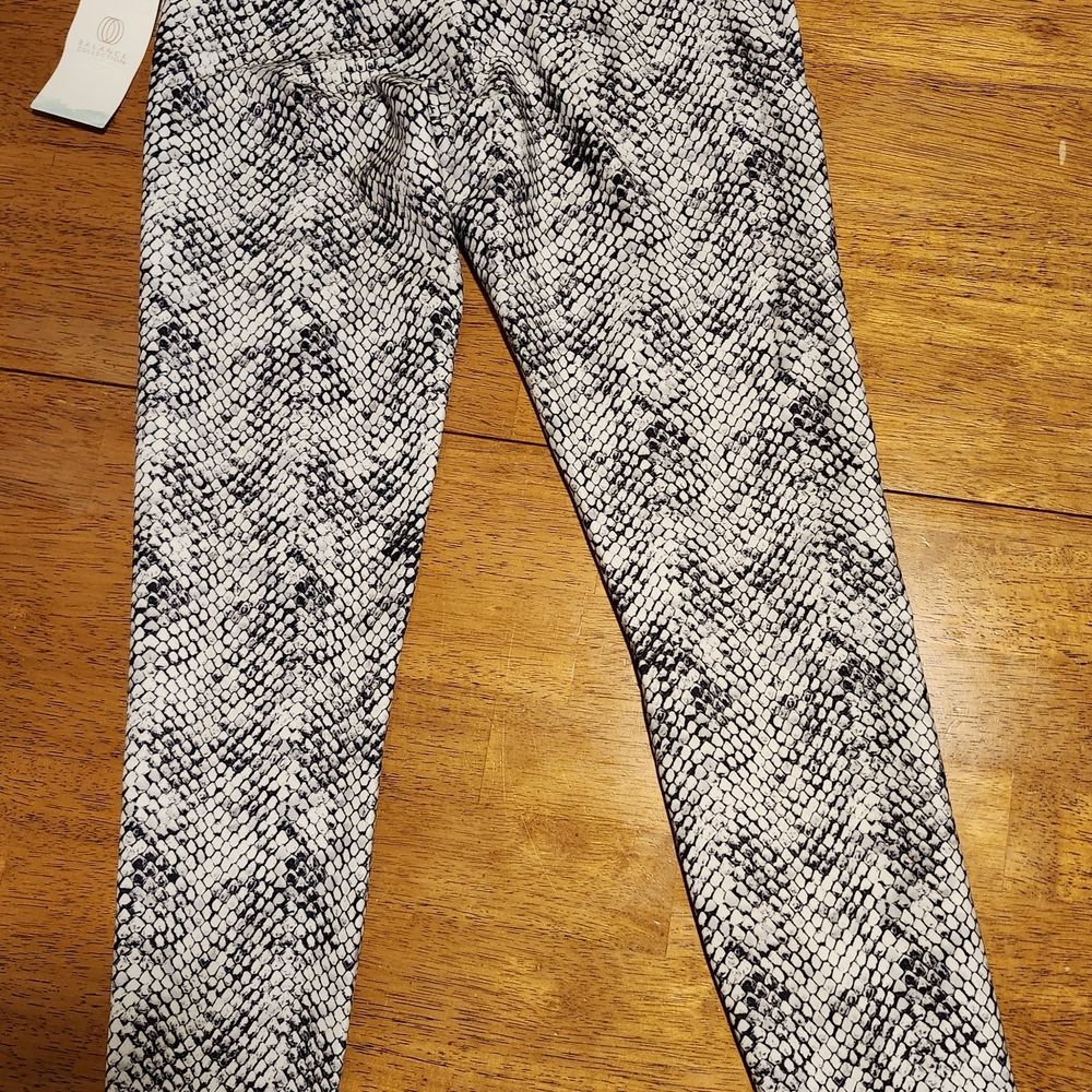 Balance Collection Monochrome Snake Print Jeggings